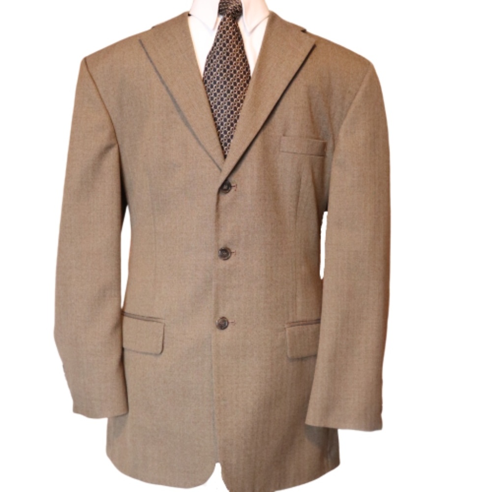 Haggar Sports Coat Brown 42L